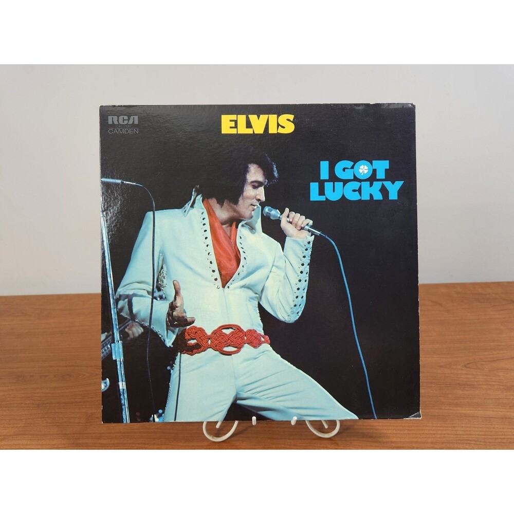 Vintage 1971 Elvis Presley I Got Lucky Vinyl Record LP ~ Dynoflex RCA ~ Cal-2533
